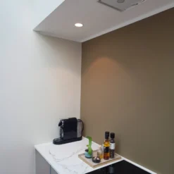 Antidark indbygningsspot, kipbar, 2700K, sort