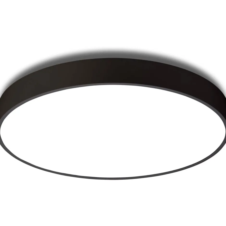 Antidark Luna plafond, Ø45 cm, 2700K, sort