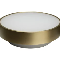 Antidark Luna plafond, Ø26 cm, messing