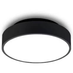 Antidark Luna plafond, Ø26 cm, sort