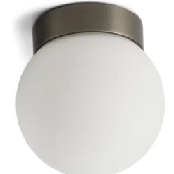 Antidark Palla Mini væg- og loftlampe, titanium