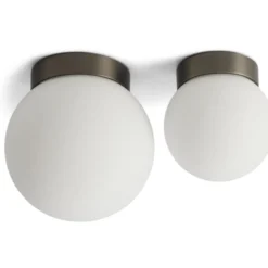 Antidark Palla Mini væg- og loftlampe, titanium