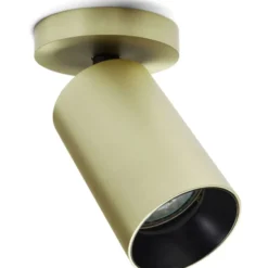 Antidark SpotOn Circle spotlampe, messing
