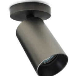 Antidark SpotOn Circle spotlampe, titanium