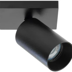 Antidark SpotOn spotlampe, sort