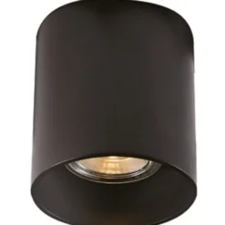 Antidark Tube påbygningsspot, sort