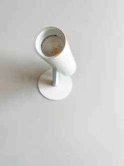 Antidark Tube Slim indbygningsspot, hvid