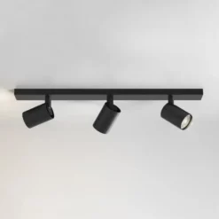 Astro Ascoli Triple Bar spotlampe, 3 spots, sort