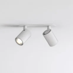 Astro Ascoli Twin spotlampe, 2 spots, hvid