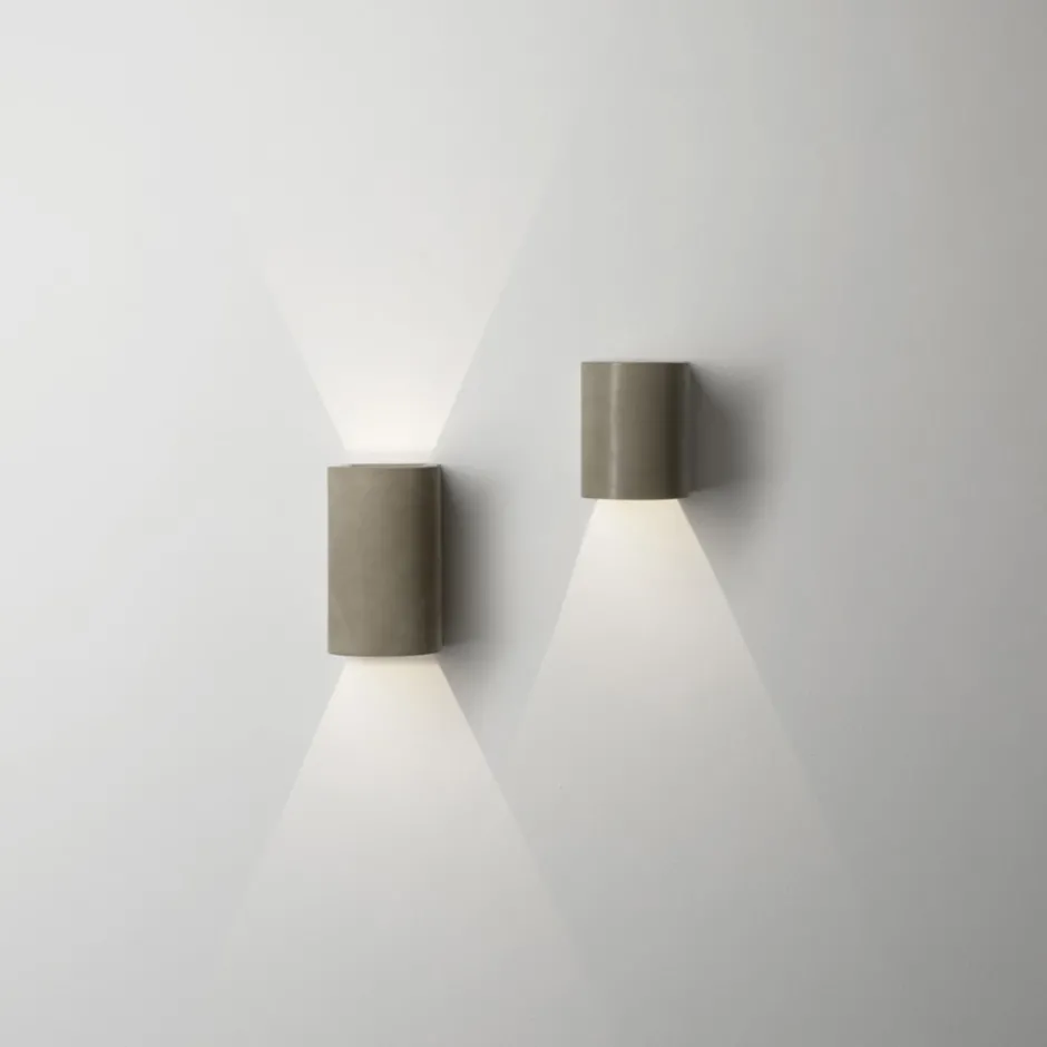 Astro Dunbar udendørs væglampe, beton, H16 cm