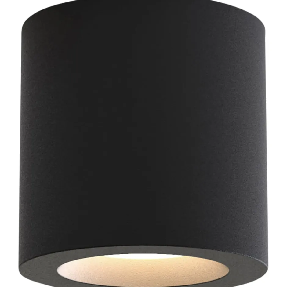 Astro Kos II udendørs loftlampe, sort