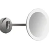 Astro Mascali makeup spejl med lys, Ø21,5 cm, krom