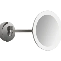 Astro Mascali makeup spejl med lys, Ø21,5 cm, krom