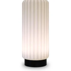 Atelier Pierre Dentelles genopladelig bordlampe, H29 cm, sort