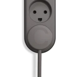 ColorCable stikdåse, brun