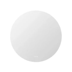 Dansani Corona spejl med lys, dæmpbar, touch, Ø90 cm