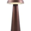 Dftp Arcello genopladelig bordlampe, bruneret messing