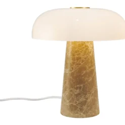Dftp Glossy Mini bordlampe, brun