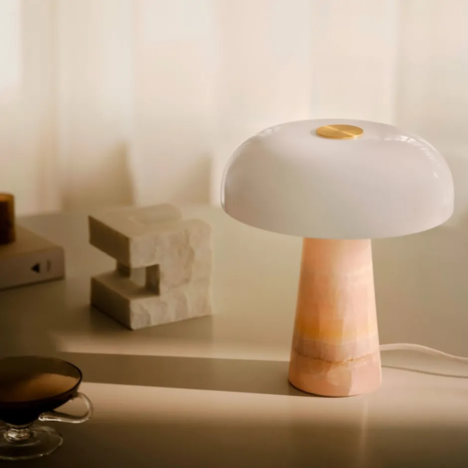 Dftp Glossy Mini bordlampe, lyserød