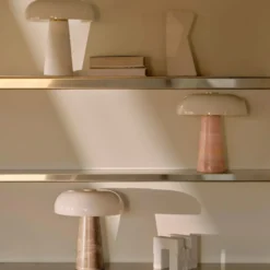 Dftp Glossy Mini bordlampe, lyserød
