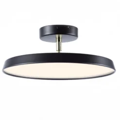 Dftp Kaito Pro loftlampe, sort, Ø30 cm