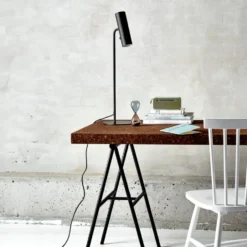 Dftp MIB 6 bordlampe, sort