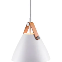 Dftp Strap pendel, hvid, Ø16 cm