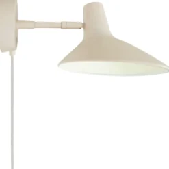 Dttp Darci væglampe, kort, sandfarvet