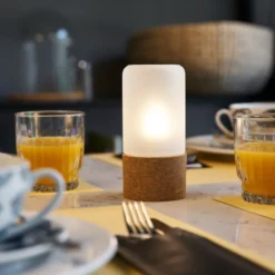 Duni Hope LED kork bordlampe