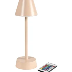 Duni Zelda genopladelig bordlampe, lyserød