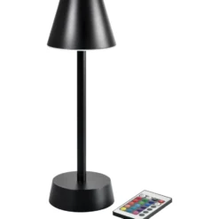 Duni Zelda genopladelig bordlampe, sort