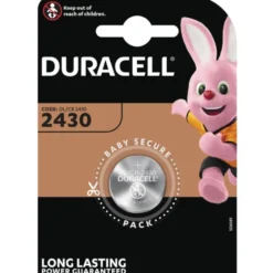 Duracell CR2430 batteri, 1 stk.