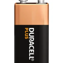 Duracell Plus 9V batteri, 1 stk.