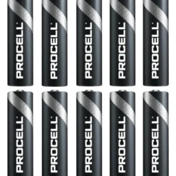 Duracell Procell AAA batterier, 10 stk.