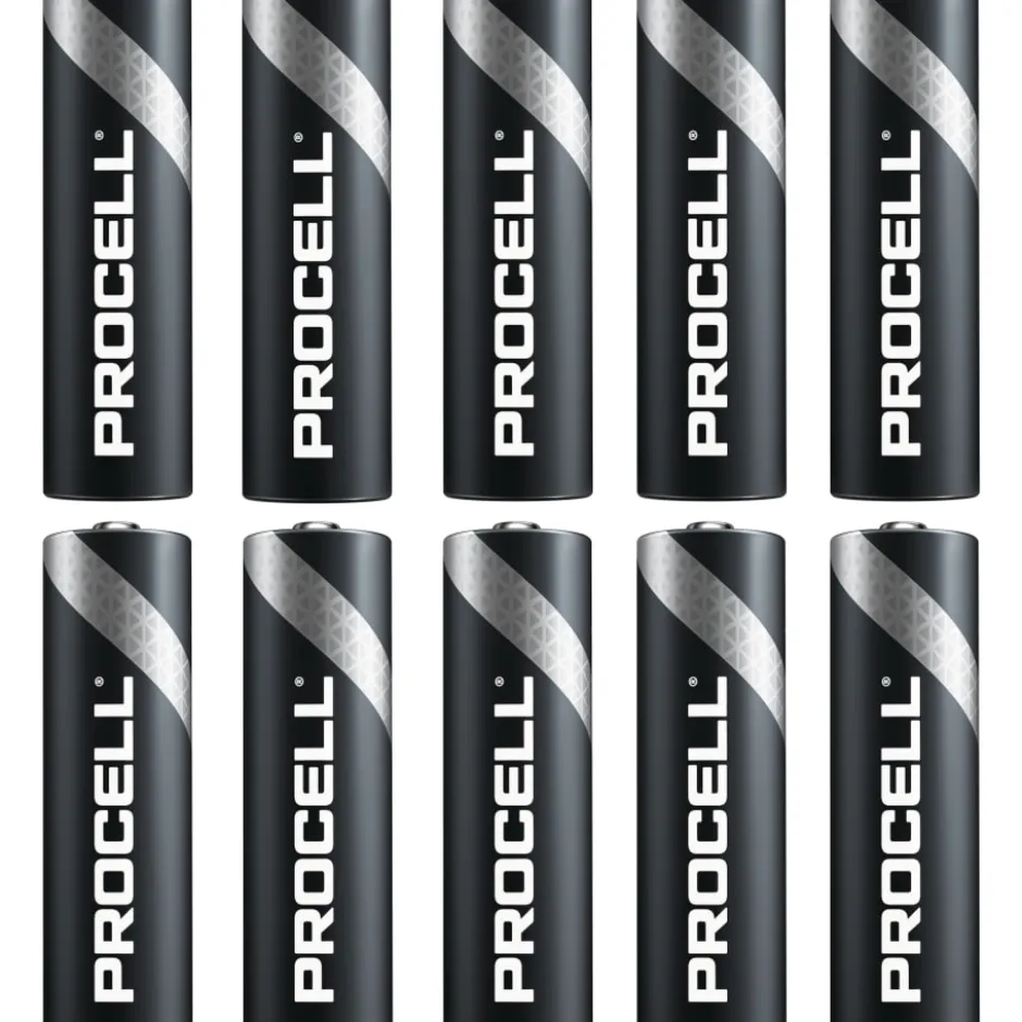 Duracell Procell AA batterier, 10 stk.