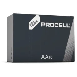 Duracell Procell AA batterier, 10 stk.