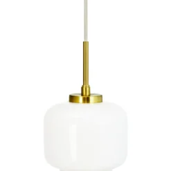 Dyberg Larsen Arp pendel, messing, Ø15 cm
