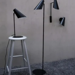 Dyberg Larsen Cale bordlampe, sort