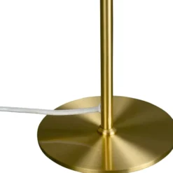 Dyberg Larsen DL20 bordlampe, messing/opal