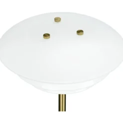 Dyberg Larsen DL20 bordlampe, messing/opal