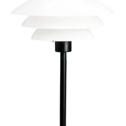 Dyberg Larsen DL20 bordlampe, sort/opal