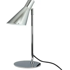 Dyberg Larsen DL12 mini bordlampe, krom