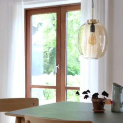 Dyberg Larsen DL39 pendel, ravfarvet