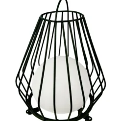 Dyberg Larsen Evesham solcelle lanterne, grøn, 22 cm