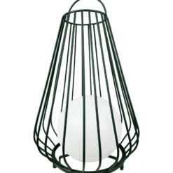 Dyberg Larsen Evesham solcelle lanterne, grøn, 48 cm