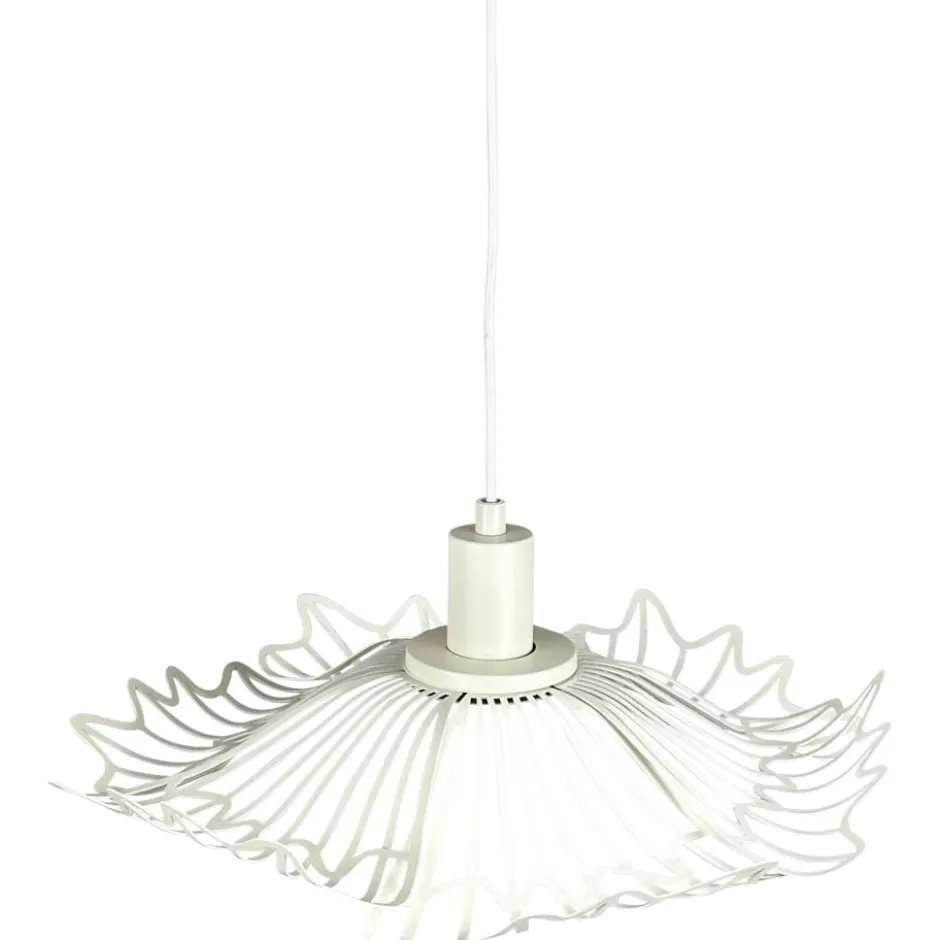 Dyberg Larsen Flora pendel, hvid, Ø40 cm