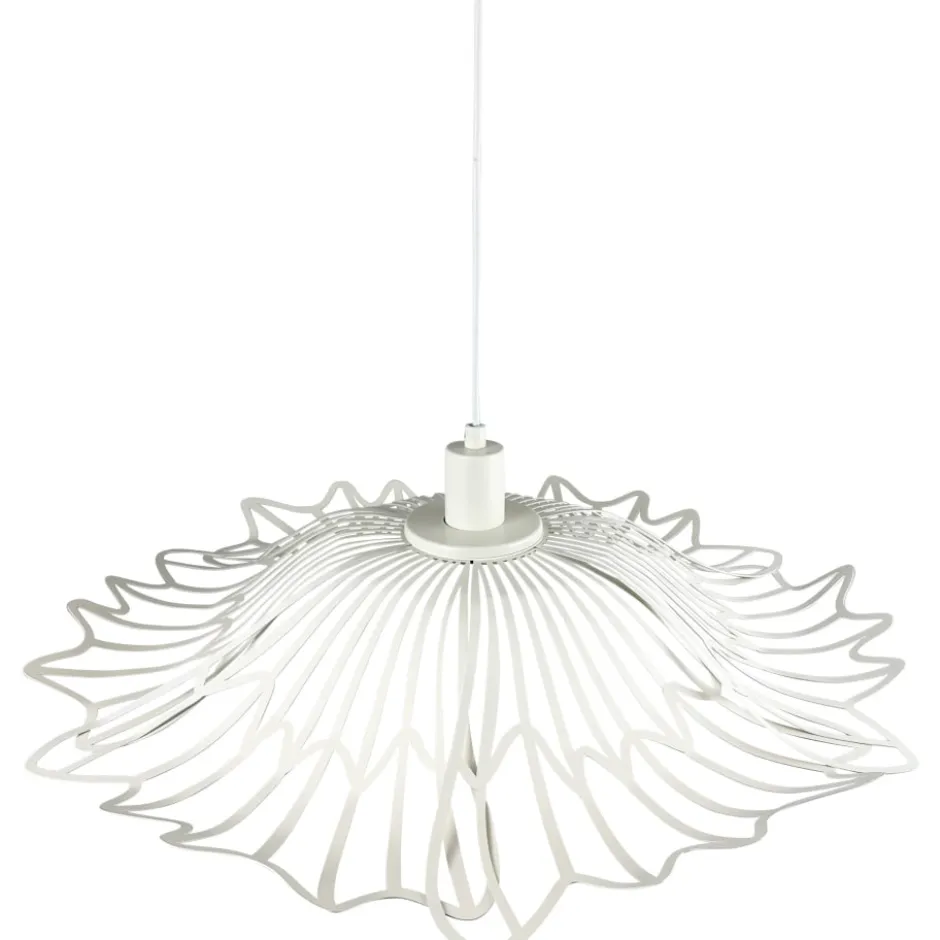 Dyberg Larsen Flora pendel, hvid, Ø60 cm