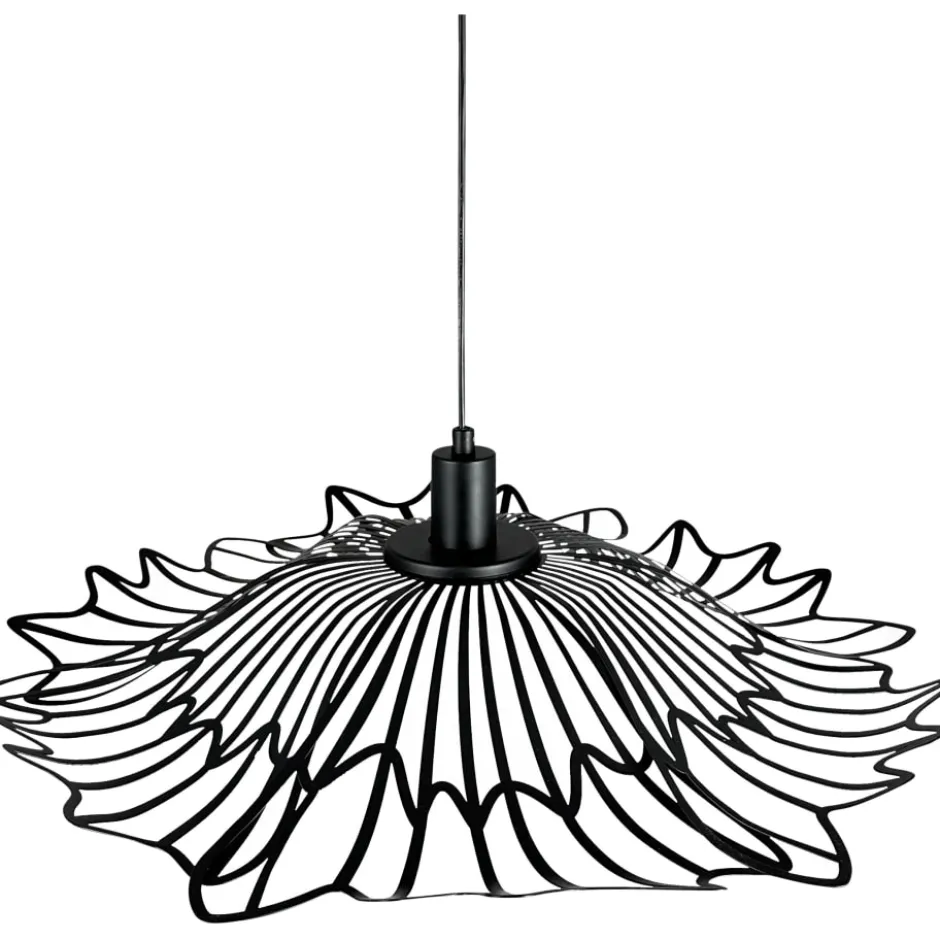 Dyberg Larsen Flora pendel, sort, Ø60 cm