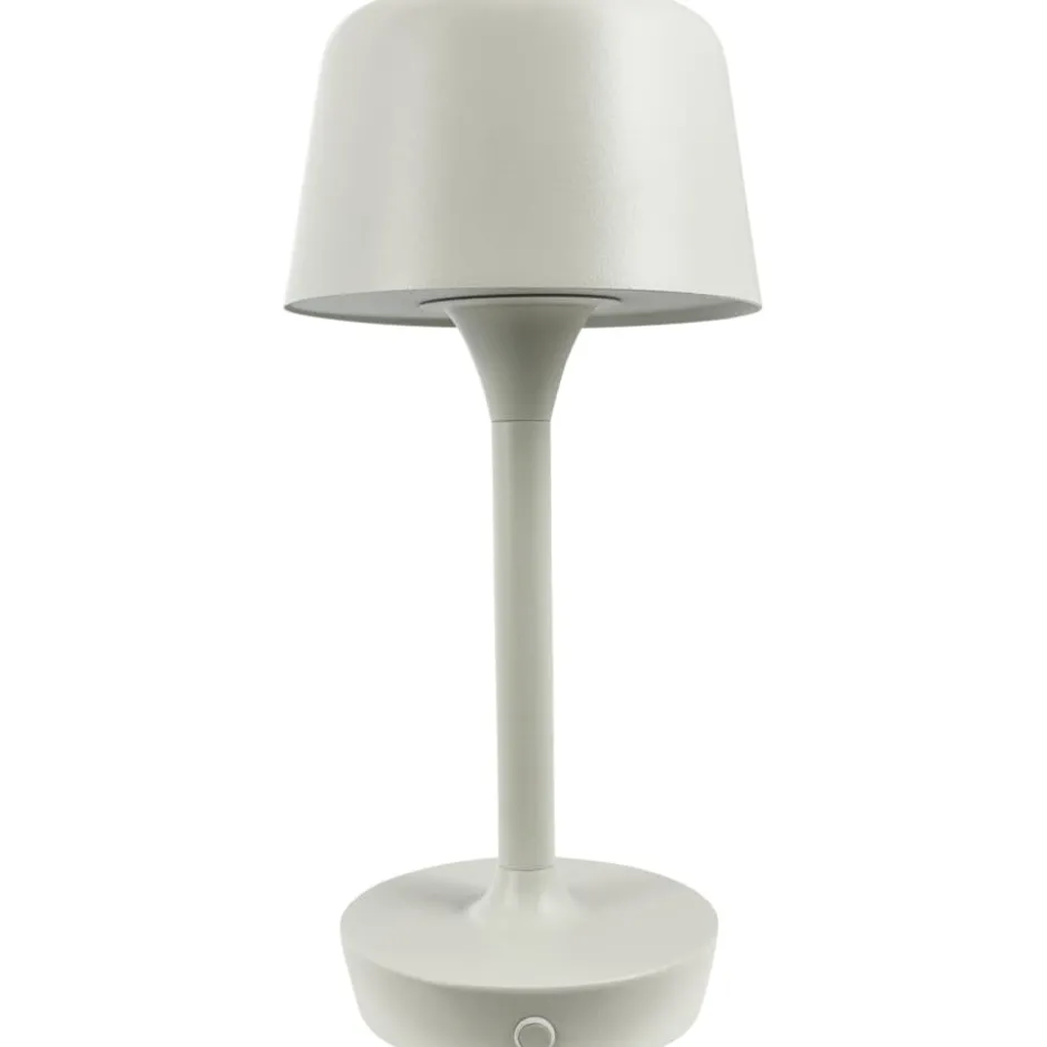 Dyberg Larsen Flow genopladelig bordlampe, beige