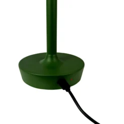 Dyberg Larsen Flow genopladelig bordlampe, grøn